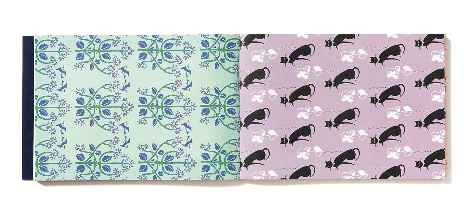 100 Papers of Japanese Retro Collection - (Pie 100 Writing & Crafting Paper) by Pie International (Hardcover)