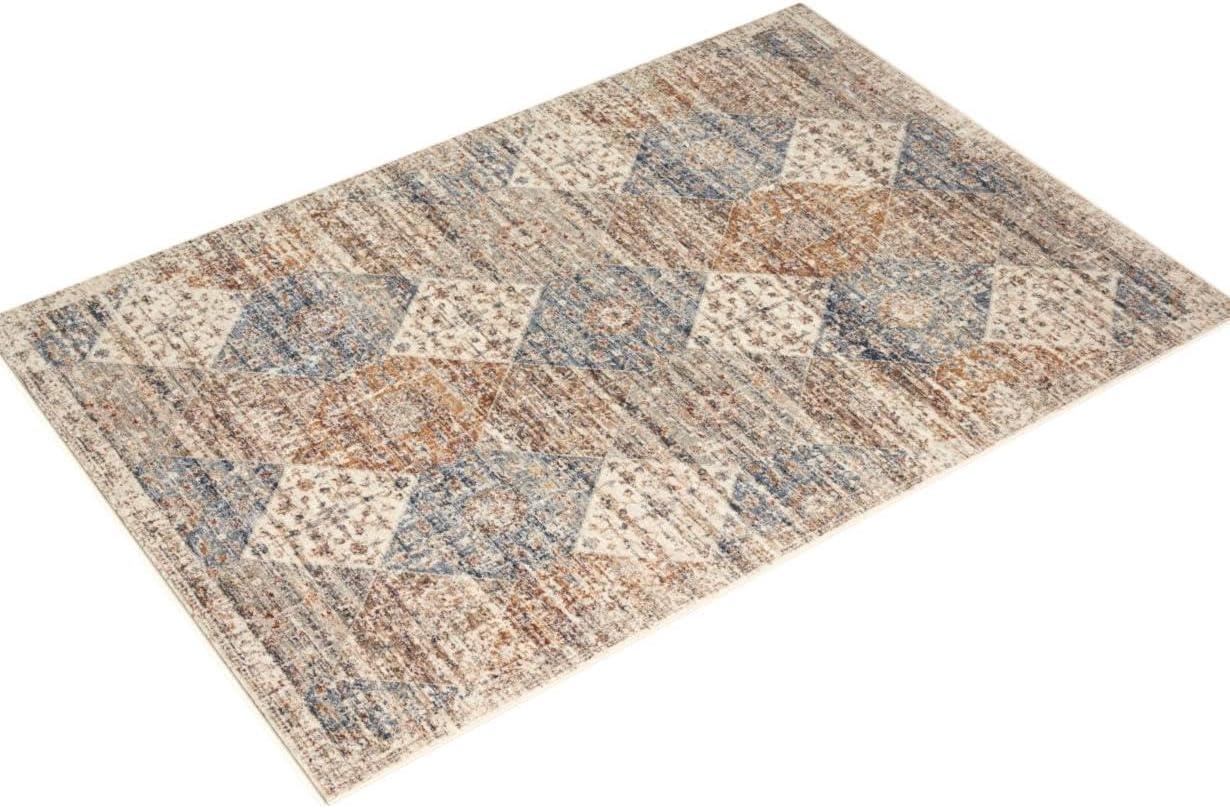 Loloi II Sorrento Ivory / Multi 3'-11" x 5'-7" Area Rug