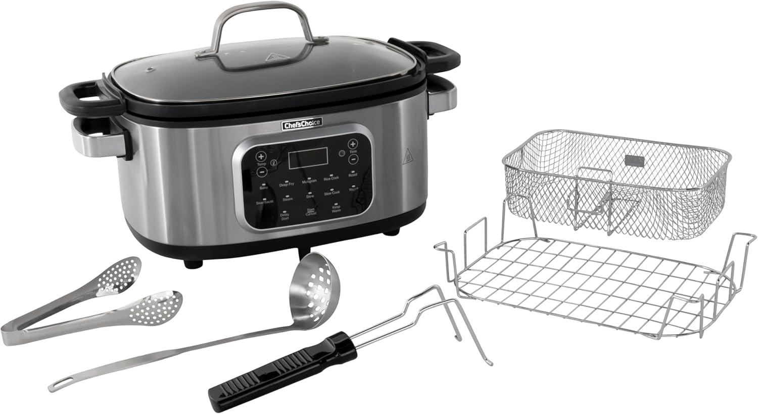 Chef'sChoice 6-Quart Stainless Steel Digital Multi-Cooker