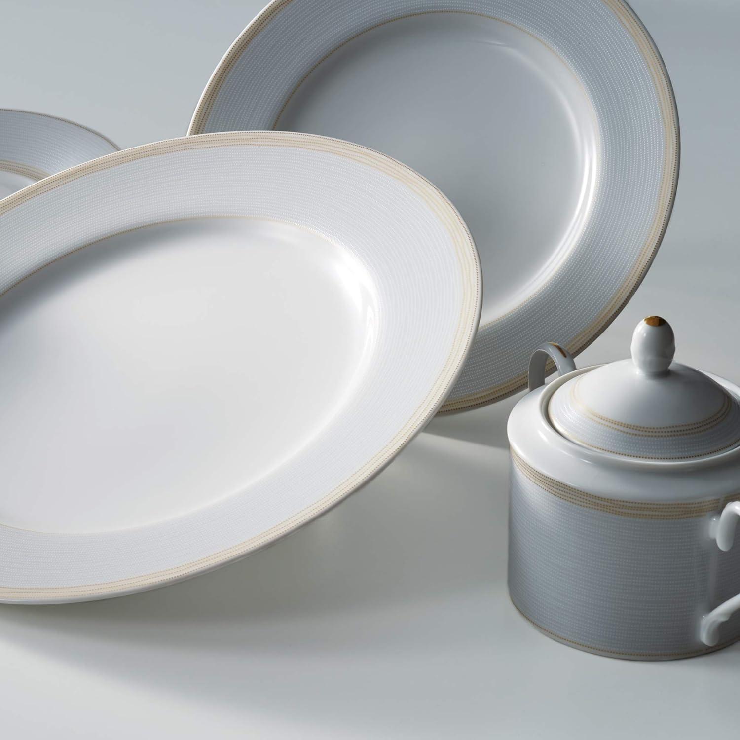 Noritake Linen Road Sugar and Creamer Set