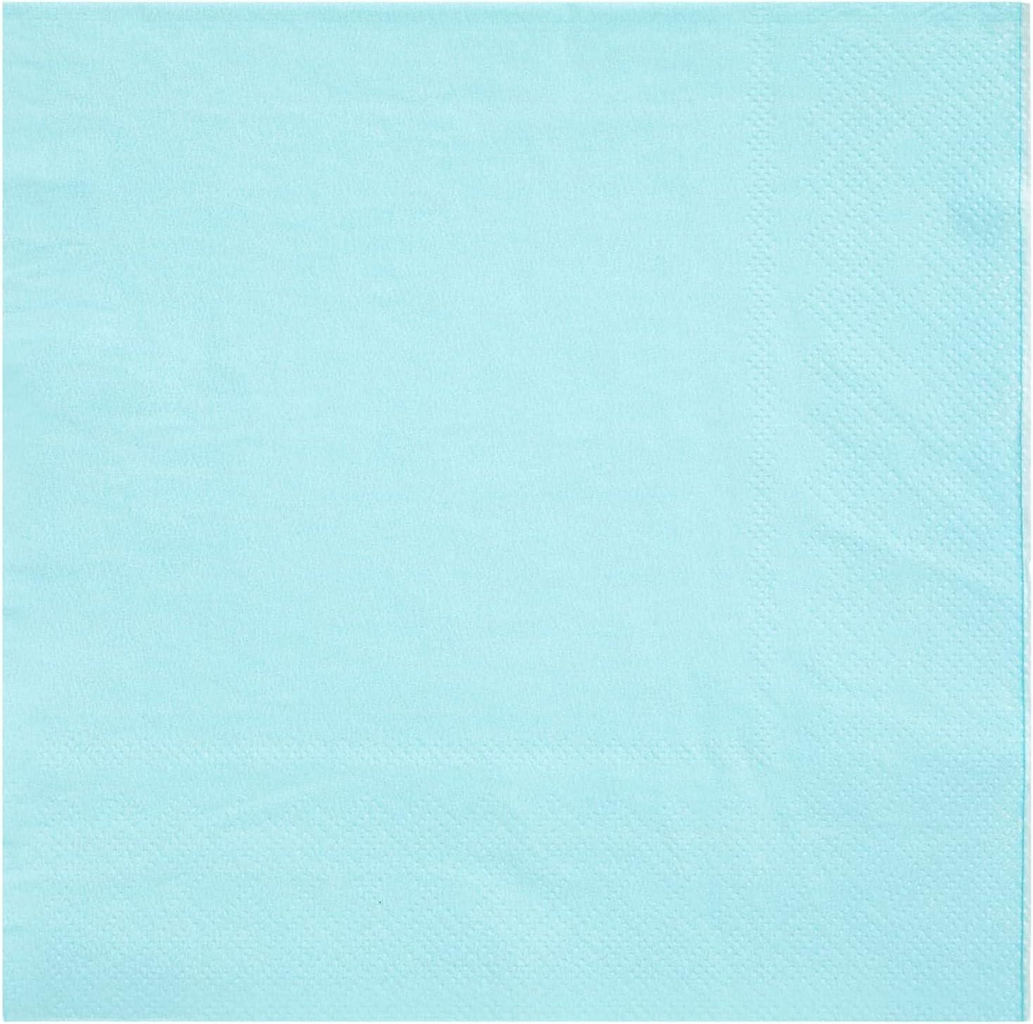 Juvale 72-Piece Light Blue Party Supplies, Paper Plates, Cups & Napkins for Baby Shower, Gender Reveal, Graduation, Serves 24