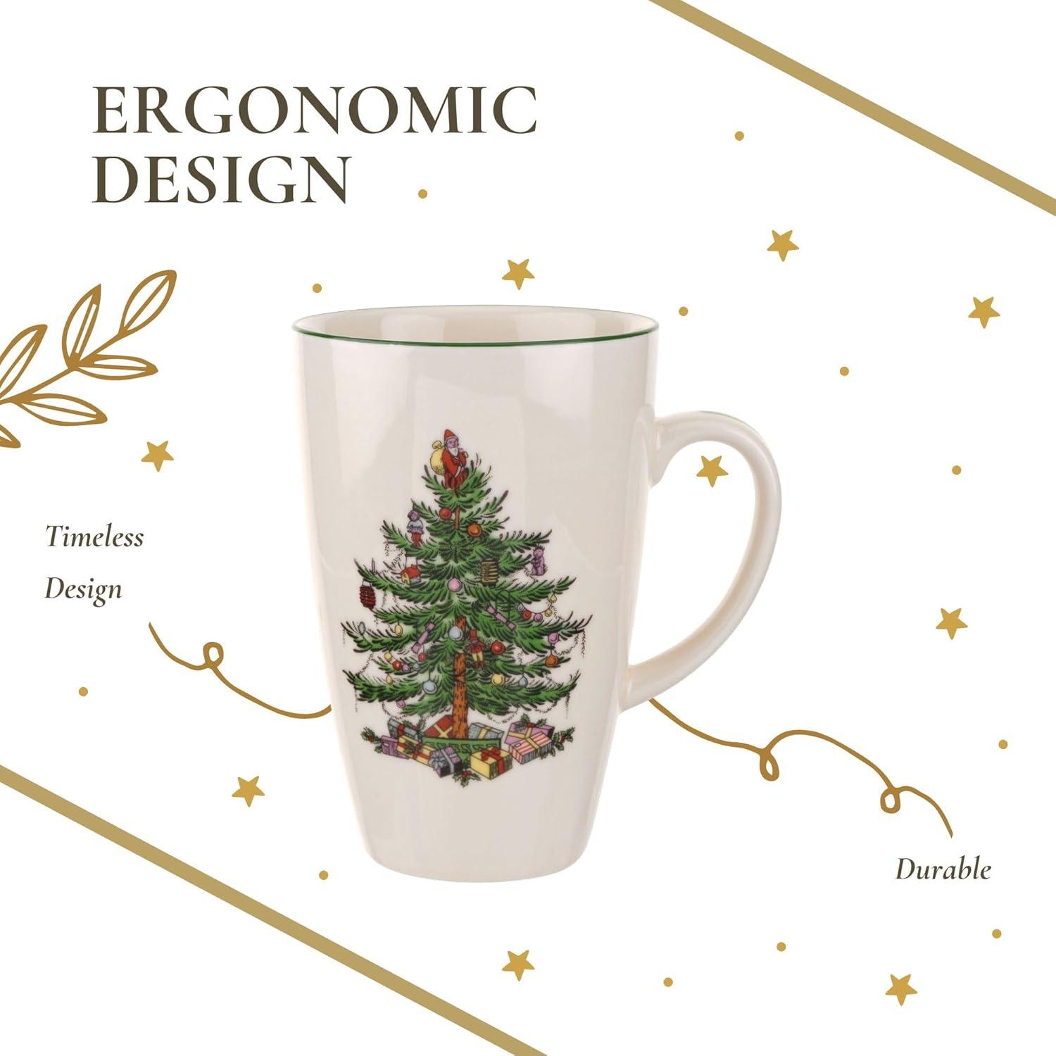 Spode Spode Christmas Tree Latte Mug 22Oz