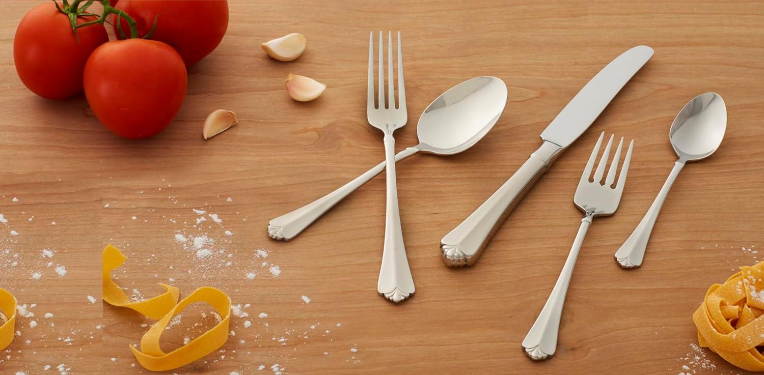 Julliard 20 Piece 18/10 Stainless Steel Flatware Set, Service for 4