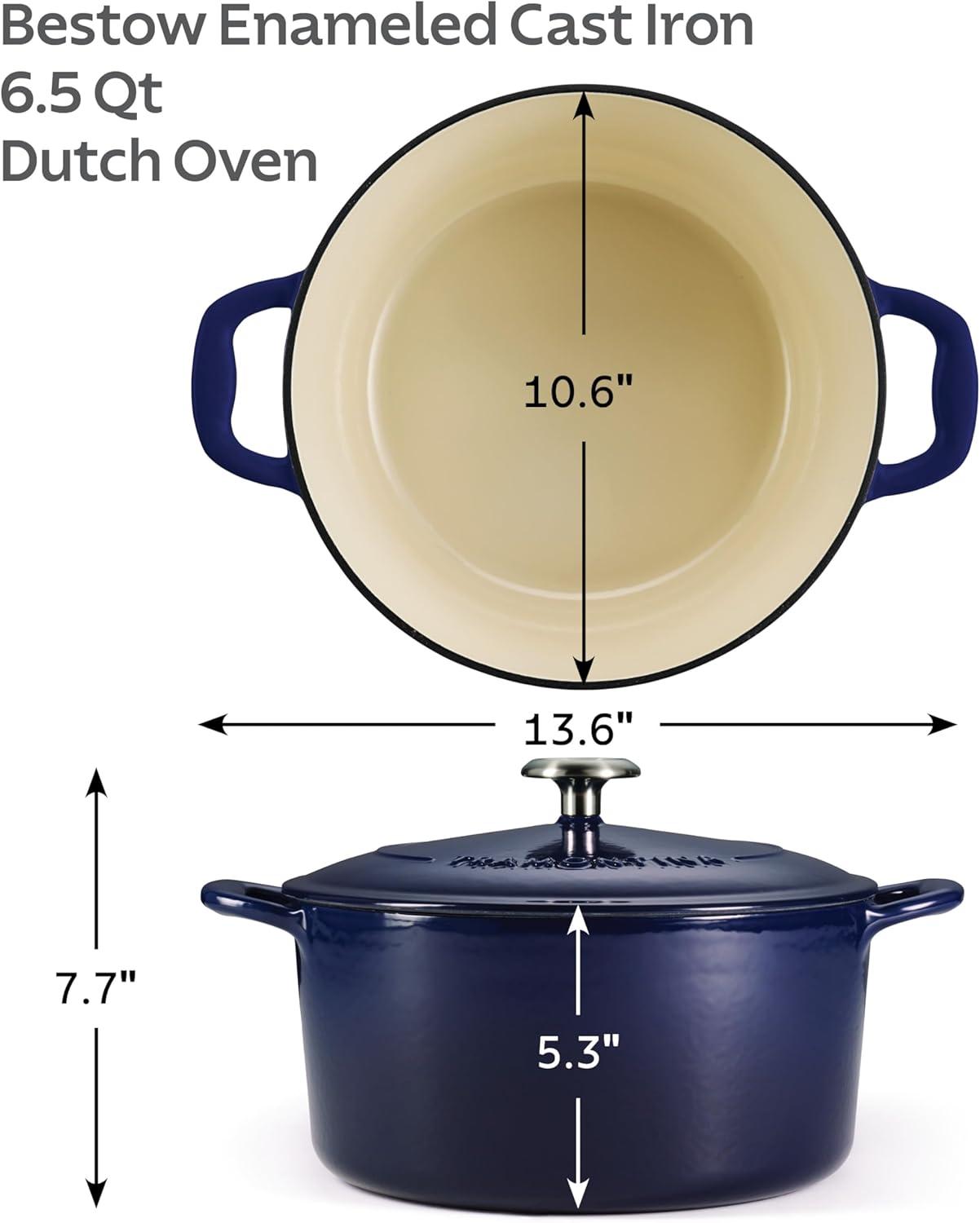 Tramontina Enameled Cast Iron Round Gourmet Dutch Oven