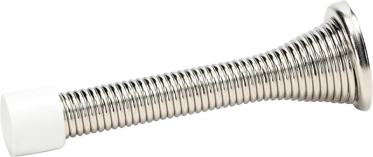 Rok Hardware Flexi Spring Heavy Duty Steel Baseboard Stop (Set of 2)