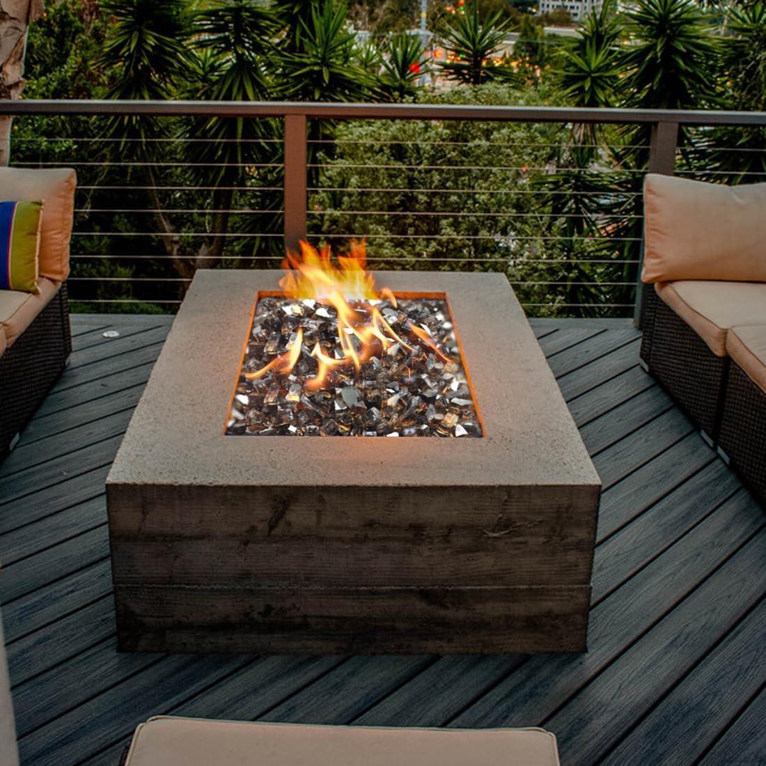 American Fireglass 1/2" Fire Pit Glass