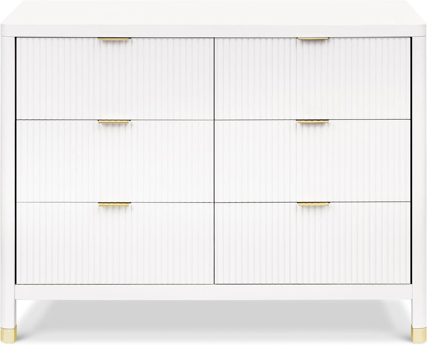 Brimsley Tambour 6 - Drawer Assembled Dresser