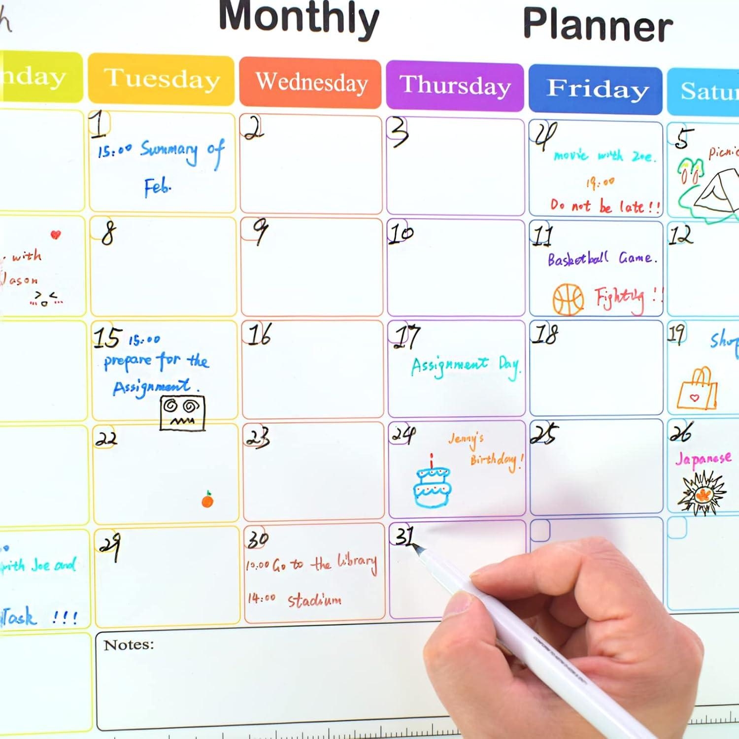 TWOHANDS Wet Erase Markers Ultra Fine Tip,0.7mm,Low Odor,Extra Fine Point,Black,Whiteboard Markers for Office,Home,or Planning Dry Erase Board,20710