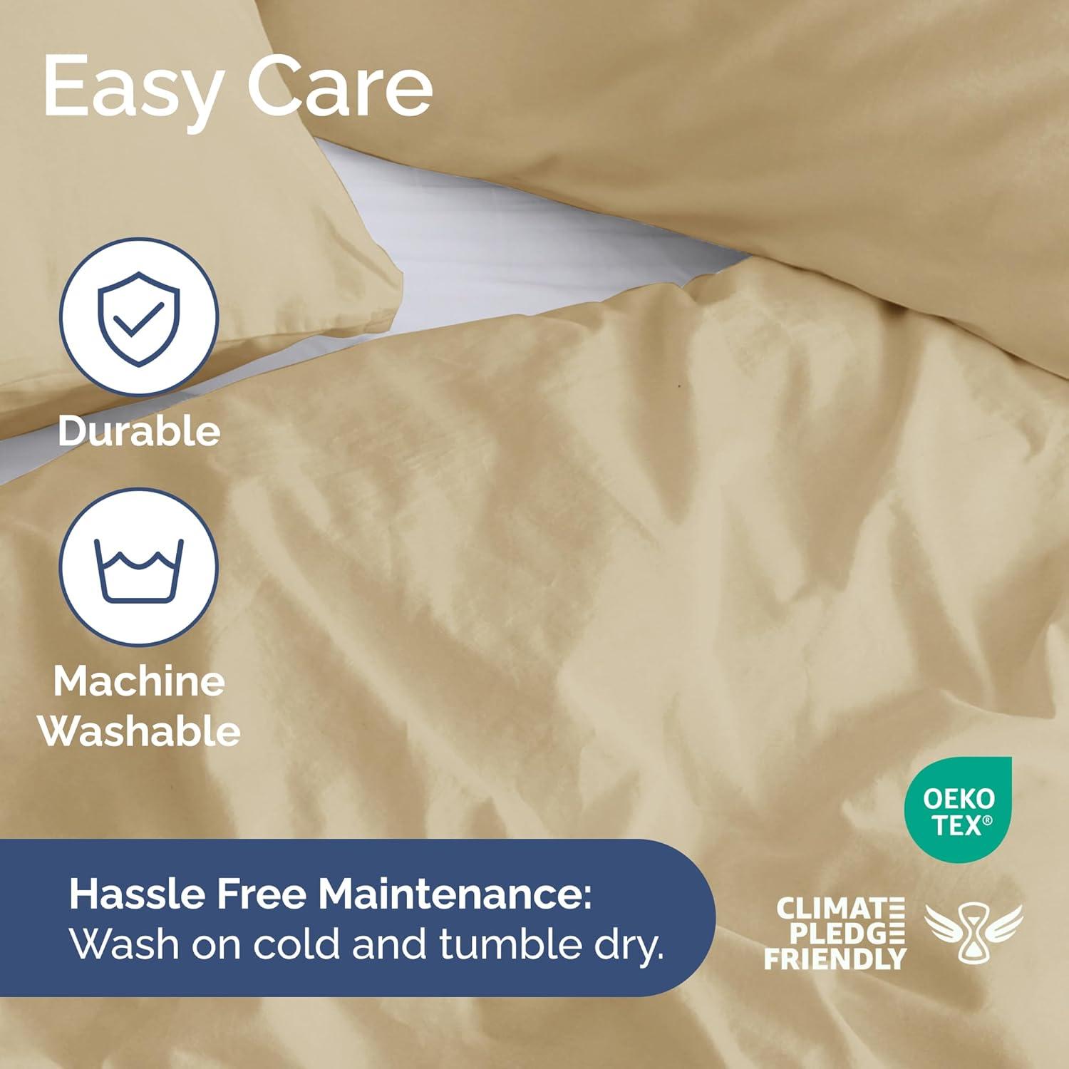 CGK Linens Premium Hotel Quality Soft & Cooling Duvet Cover Set