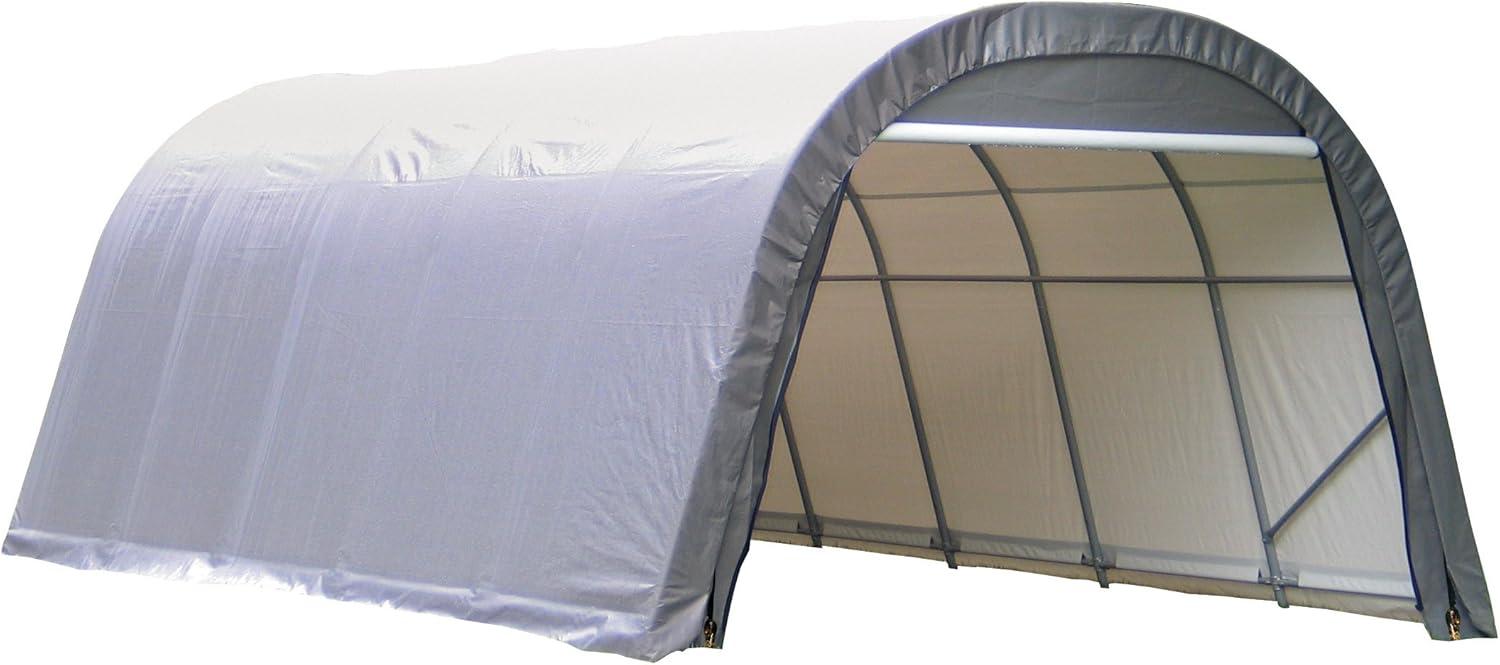 ShelterLogic Round Style Shelter, Green Cover