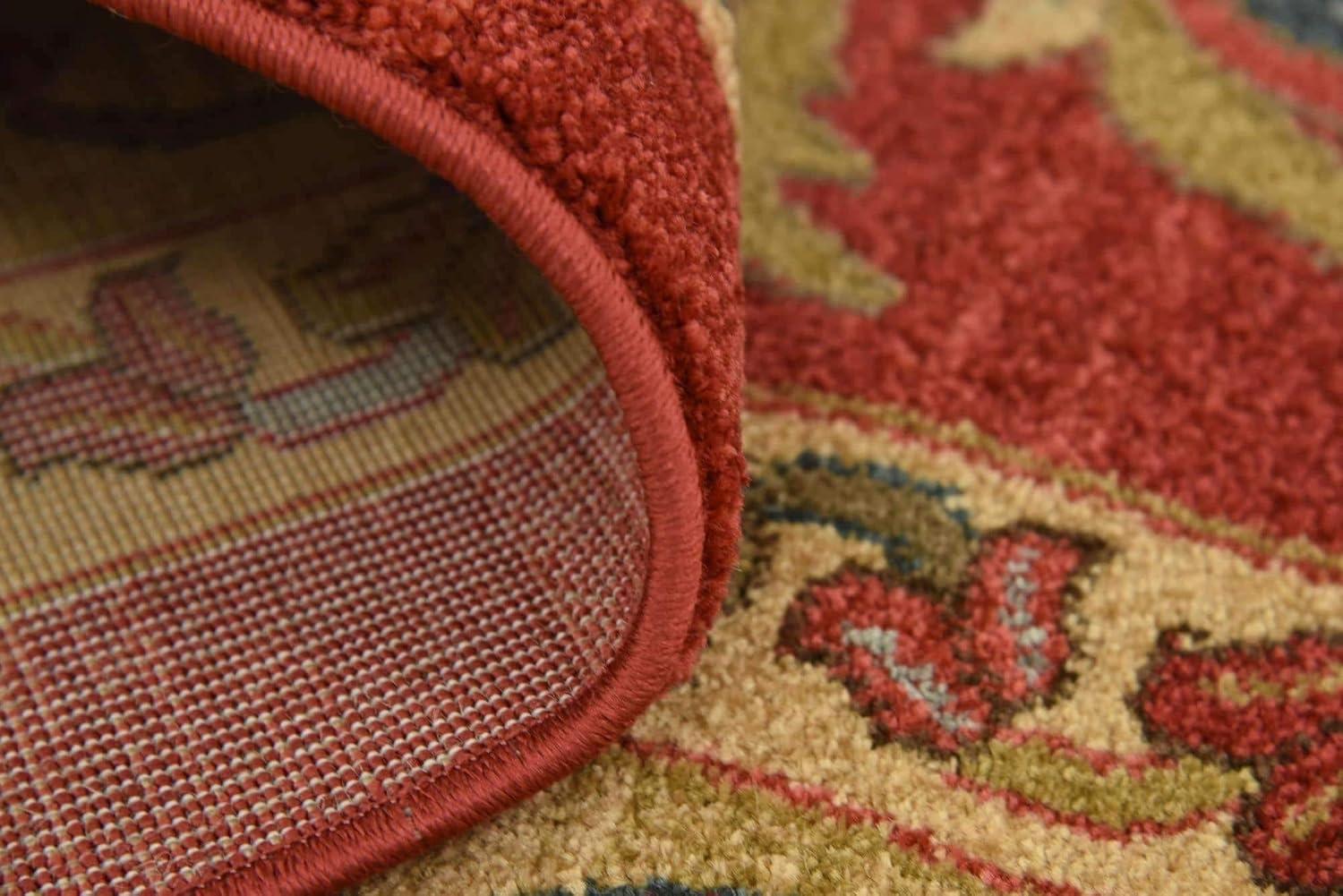 Unique Loom 8' 0 x 11' 0 Red Sahand Arsaces Area Rug