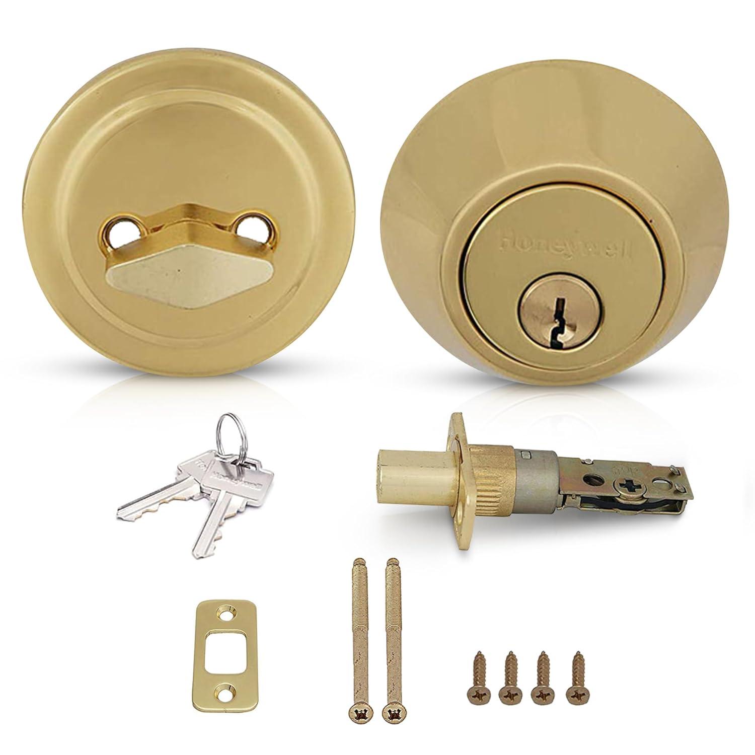 Honeywell Single Cylinder Deadbolt