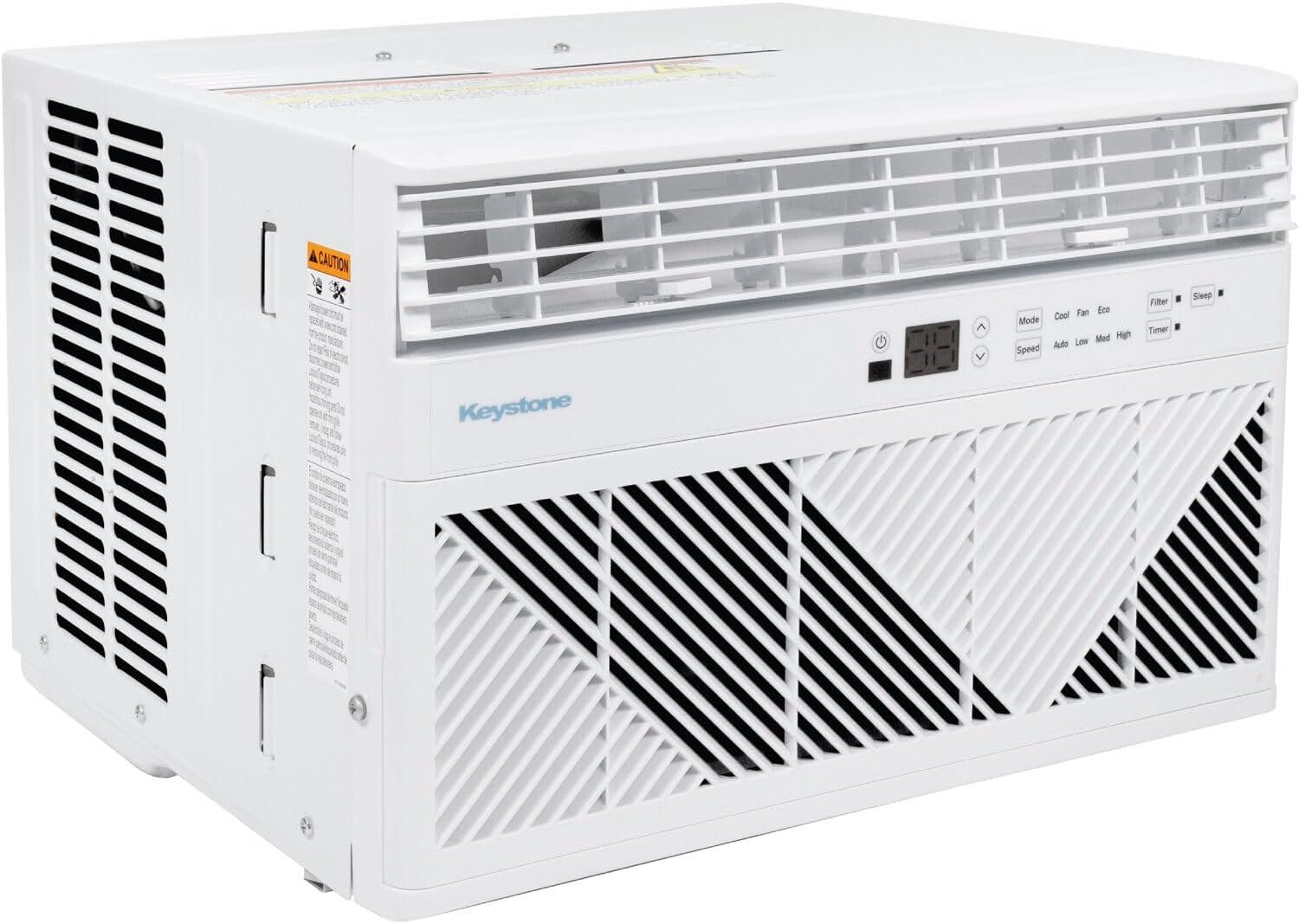 Keystone 10,000 BTU Window Mounted Air Conditioner with Remote Control, KYST101AD