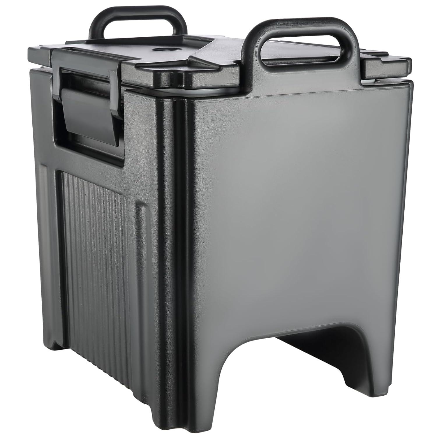 VEVOR Insulated Beverage Dispenser, 10 Gallon, Food-grade LL9450UP Hot and Cold Beverage Server, Thermal Drink Dispenser Cooler with 1.18 in PU Layer Two-Stage Faucet Handle, for Restaurant Drink Shop