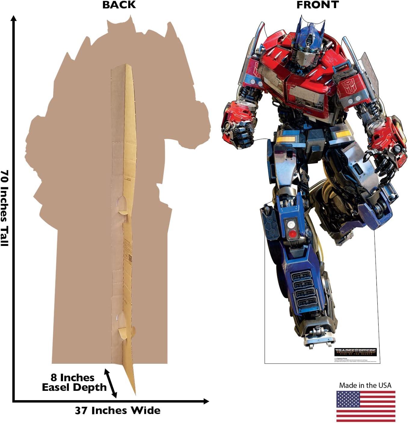 Optimus Prime Life-Size Cardboard Cutout Standee - 70" x 37"