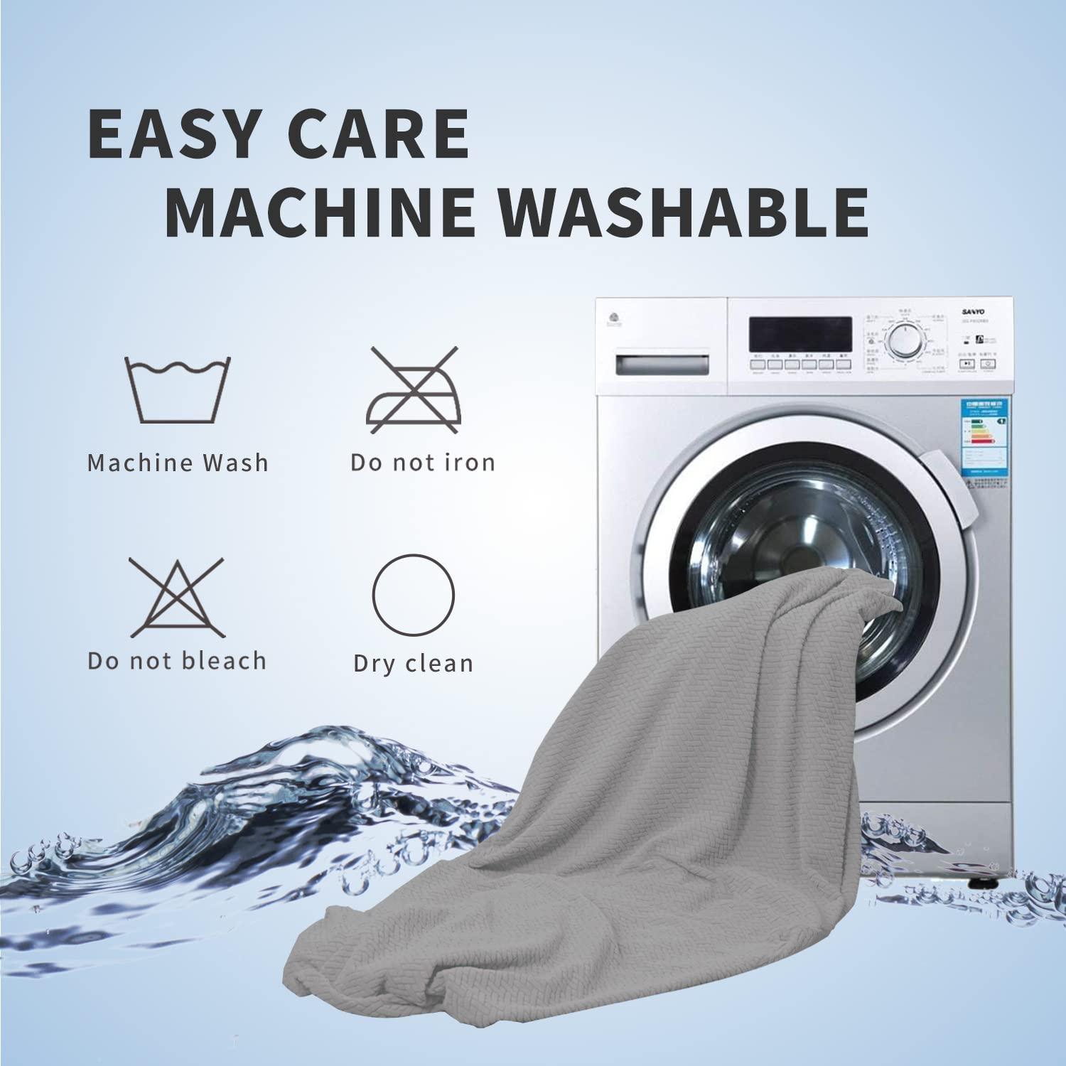 Easy-Going Stretch Jacquard Couch Cover, 1-Piece Soft Sofa Cover, Sofa Slipcover with Anti-Slip Foams, Washable Furniture Protector for Kids, Pets (Sofa, Light Gray1)