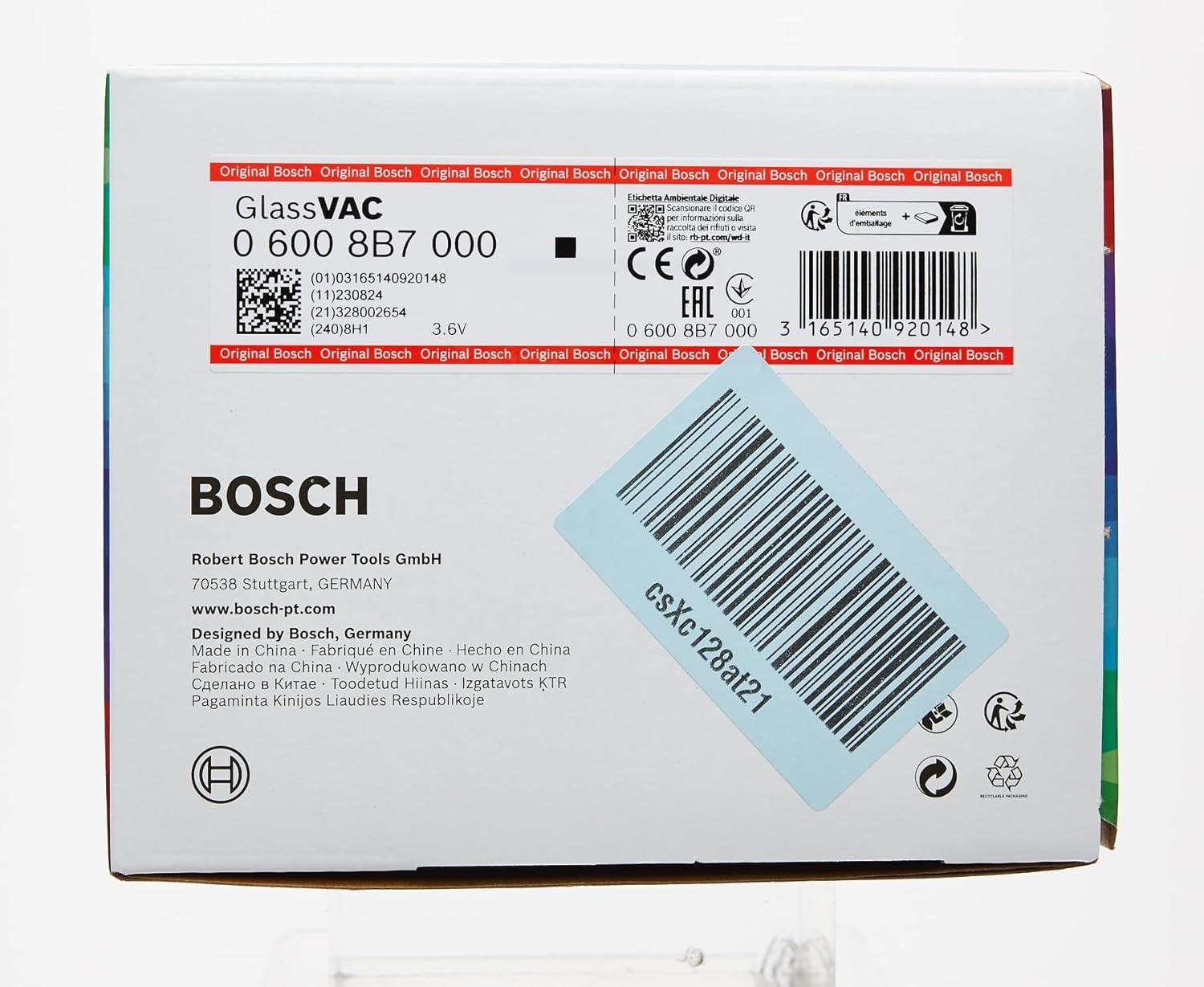 Bosch Glass VAC Battery Cordless Vacuum Cleaner