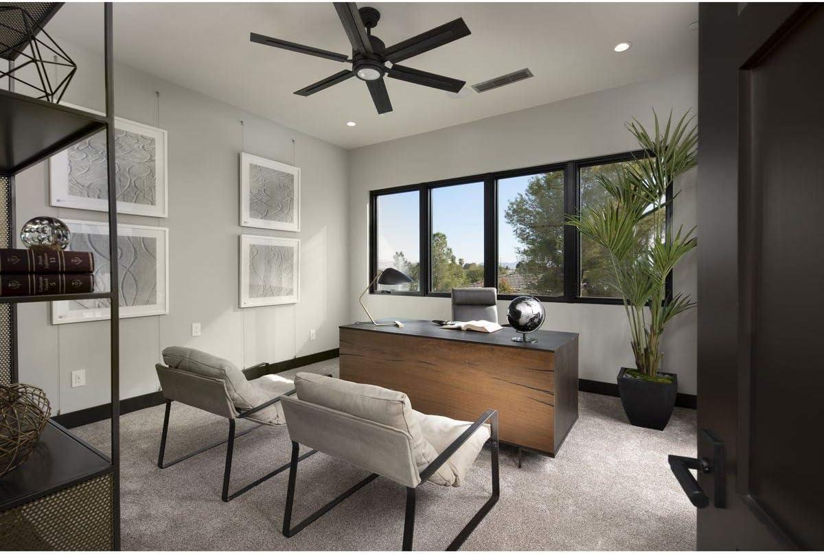P2586-7130K-Progress Lighting-Glandon - Wide - Ceiling Fan - 1 Light - Handheld Remote in Transitional style - 60 Inches wide by 17.13 Inches