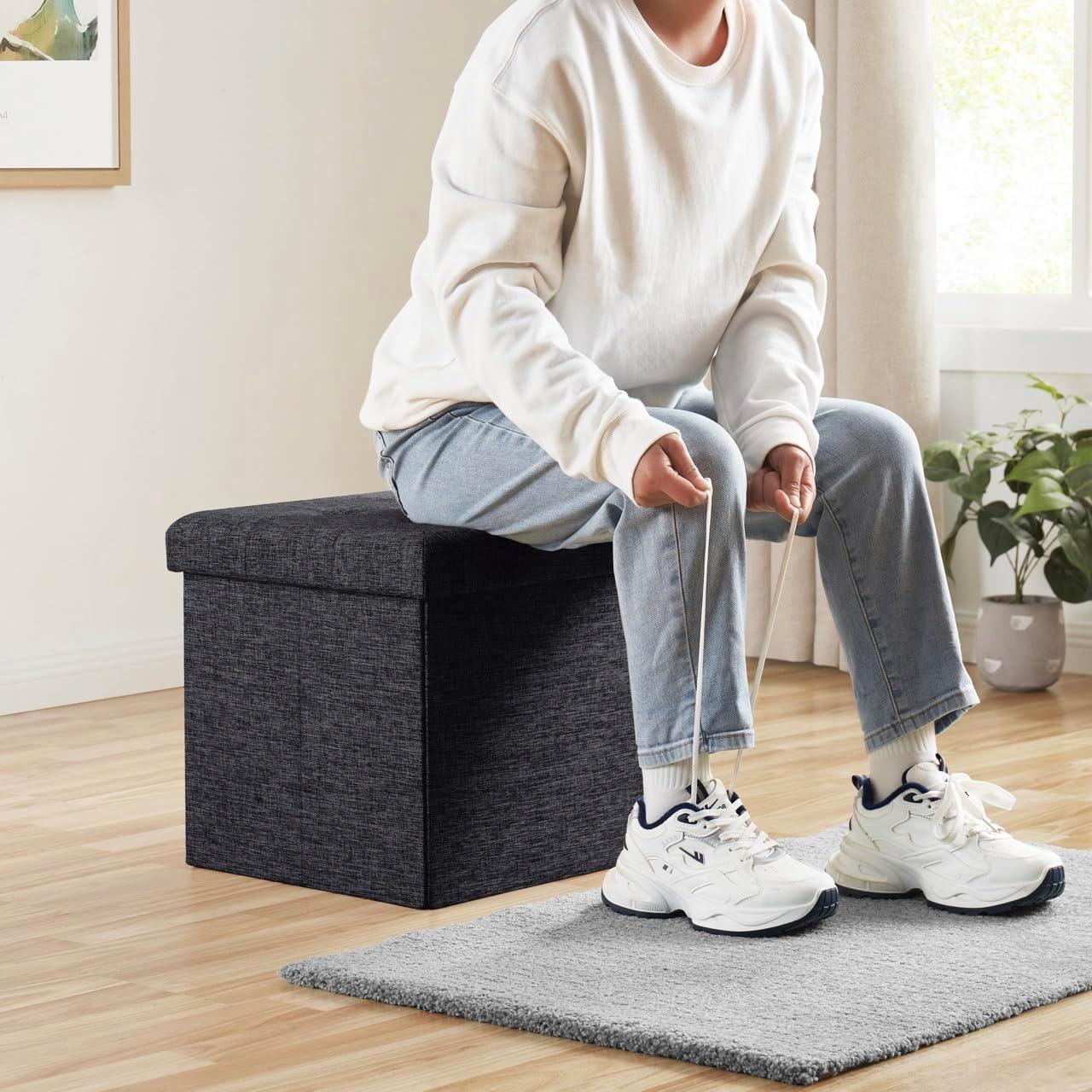 The Final Grab Inc. 30" Wide Faux Leather Tufted Rectangle Storage Ottoman & Reviews | Wayfair