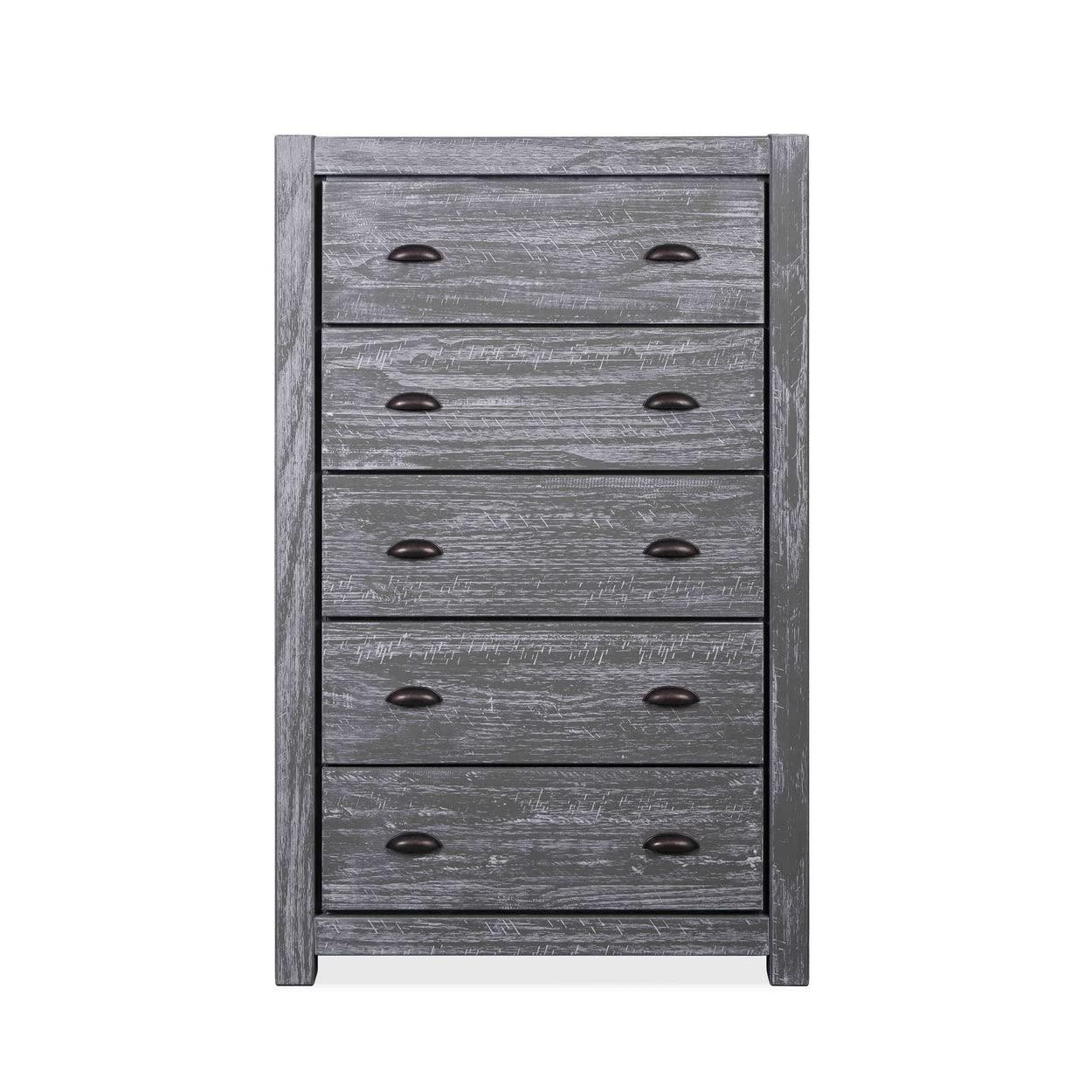 Montauk Solid Wood 32.5'' W 5 - Drawer Dresser