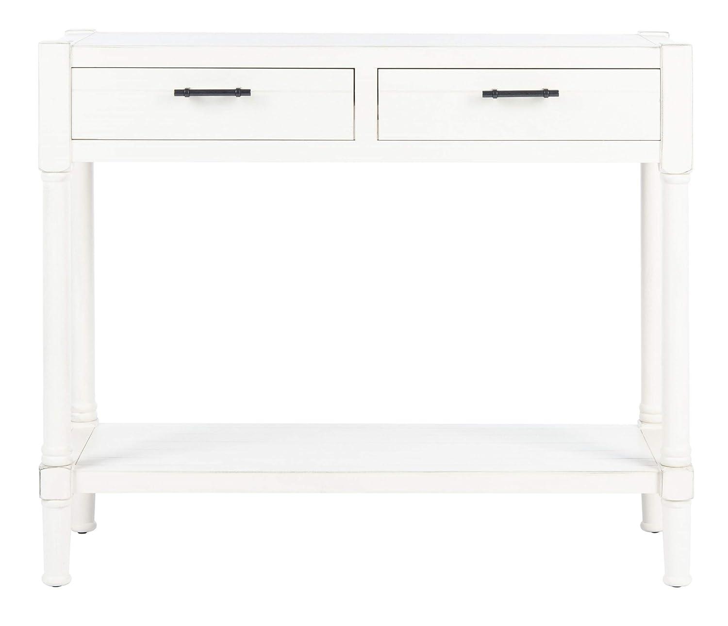 Filbert 2 Drawer Console Table - CNS5716A - Off-White - Safavieh