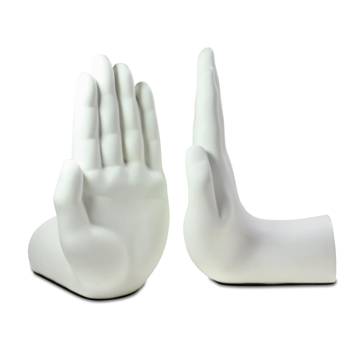 Wrought Studio™ Modern & Contemporary Resin Non-Skid Bookends (Set of 2)