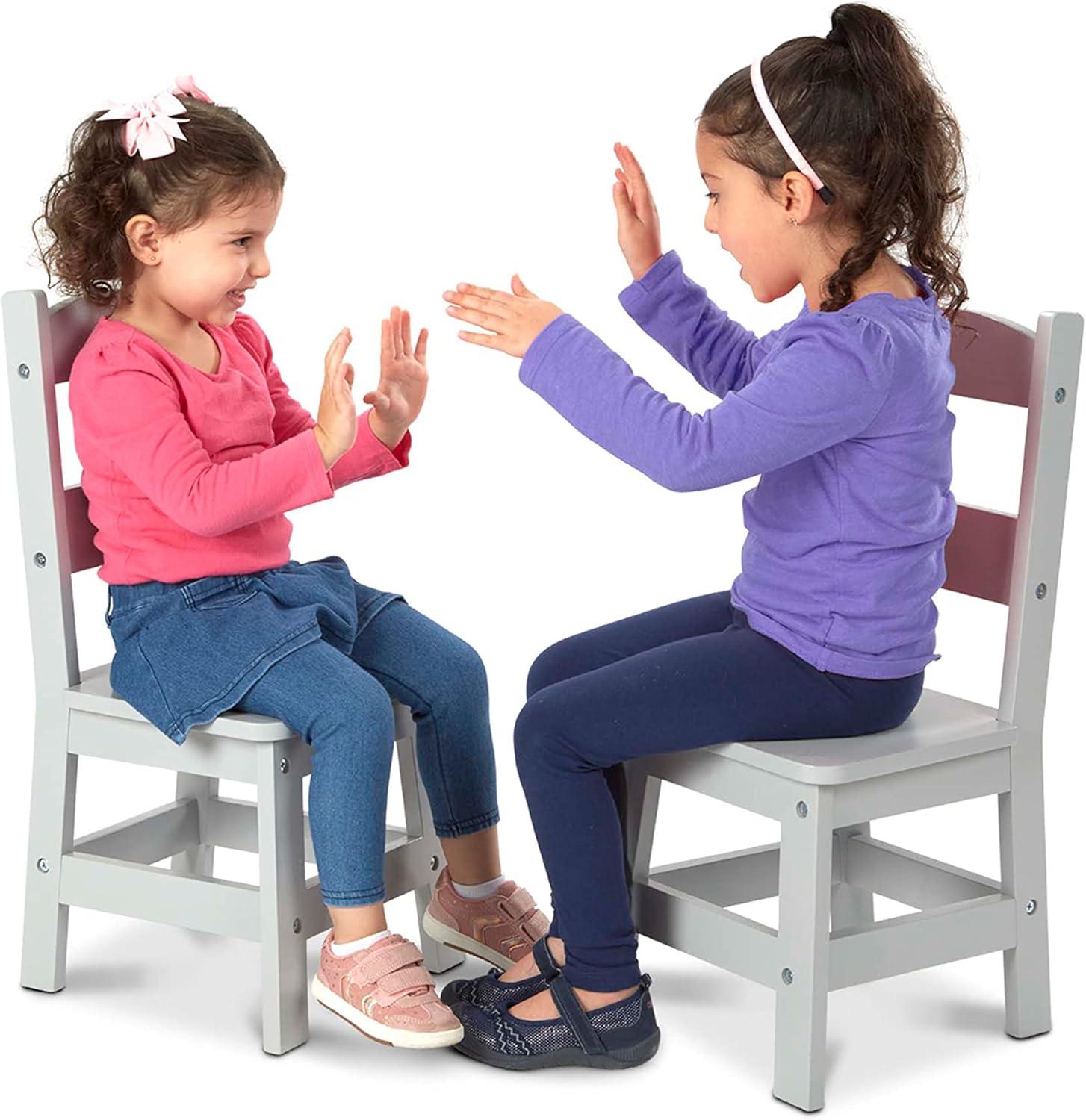 Kids 3 Piece Play Or Activity Table and Chair Set