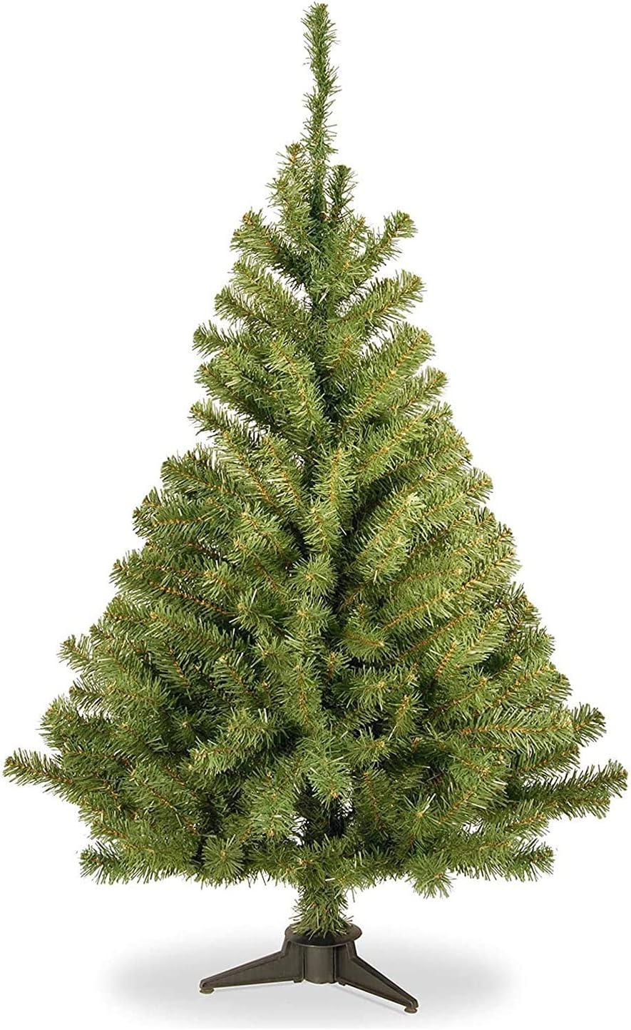 Kincaid Spruce 4-Foot Green Artificial Christmas Tree with Stand