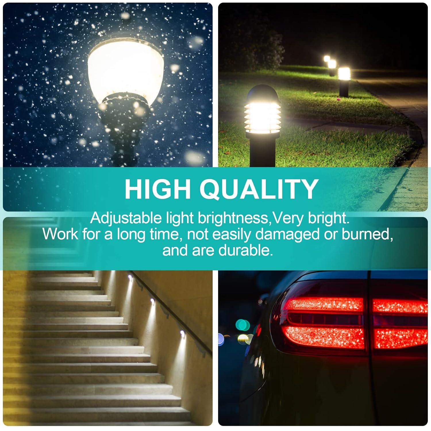 Kscjdg 18W 12V T5 Light Bulb Replacement Landscape Light Bulbs -Wedge Base Lights Bulb -Malibu Lights Bulbs -Low Voltage Landscaping Light Bulbs - 20 Pack (18W)