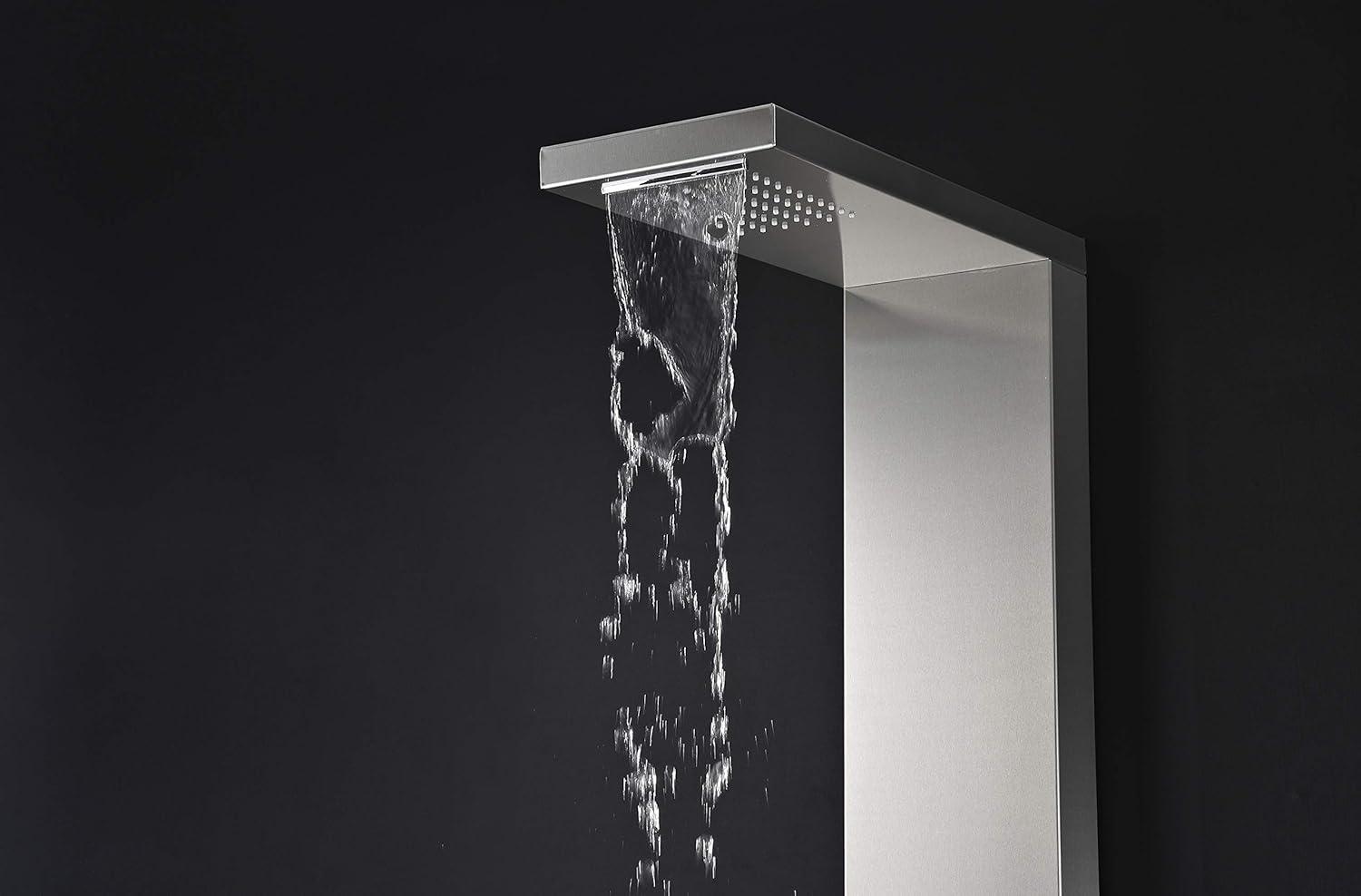 Expanse Series 57.09'' Shower Panel with Fixed Shower Head