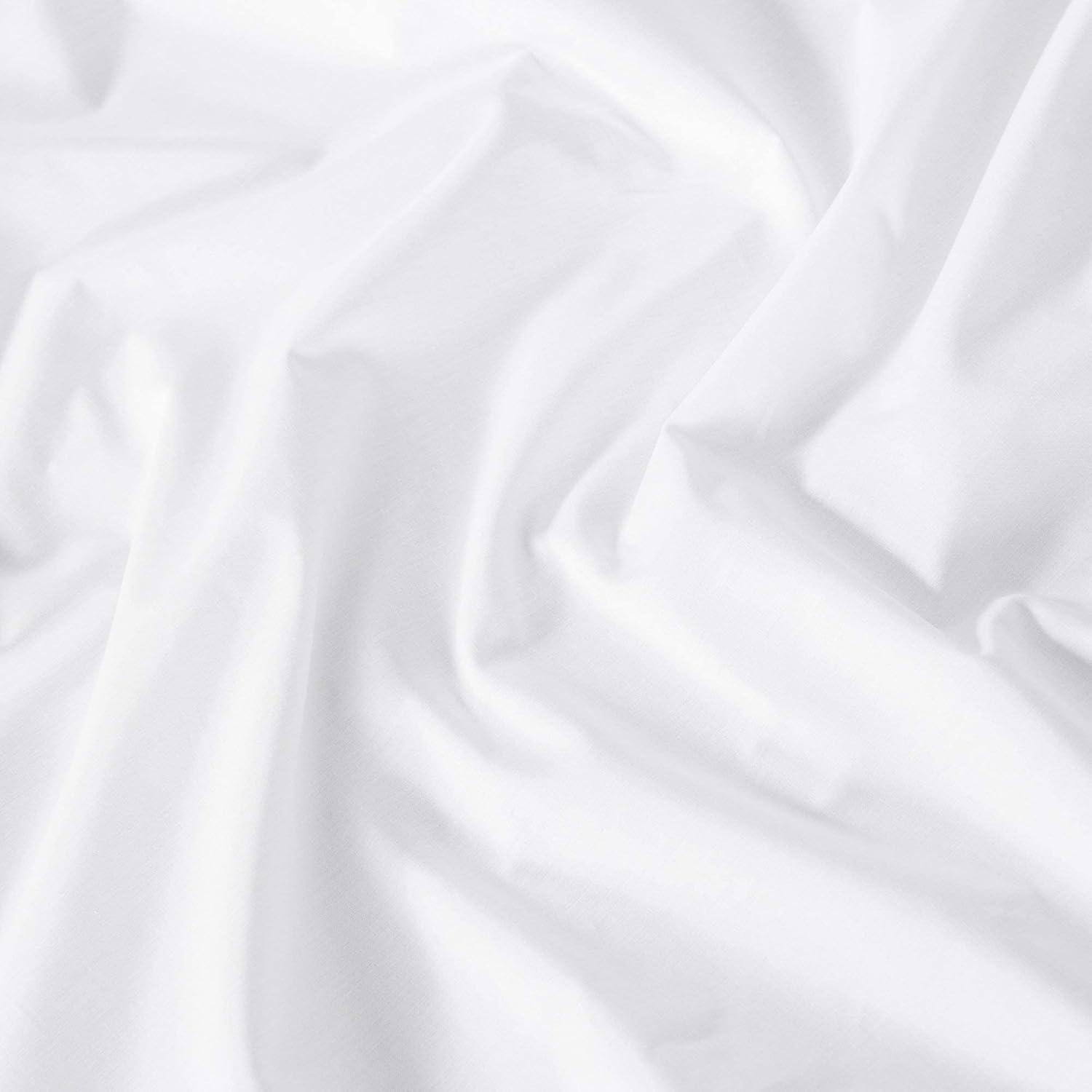 White Standard Cotton Duvet Cover