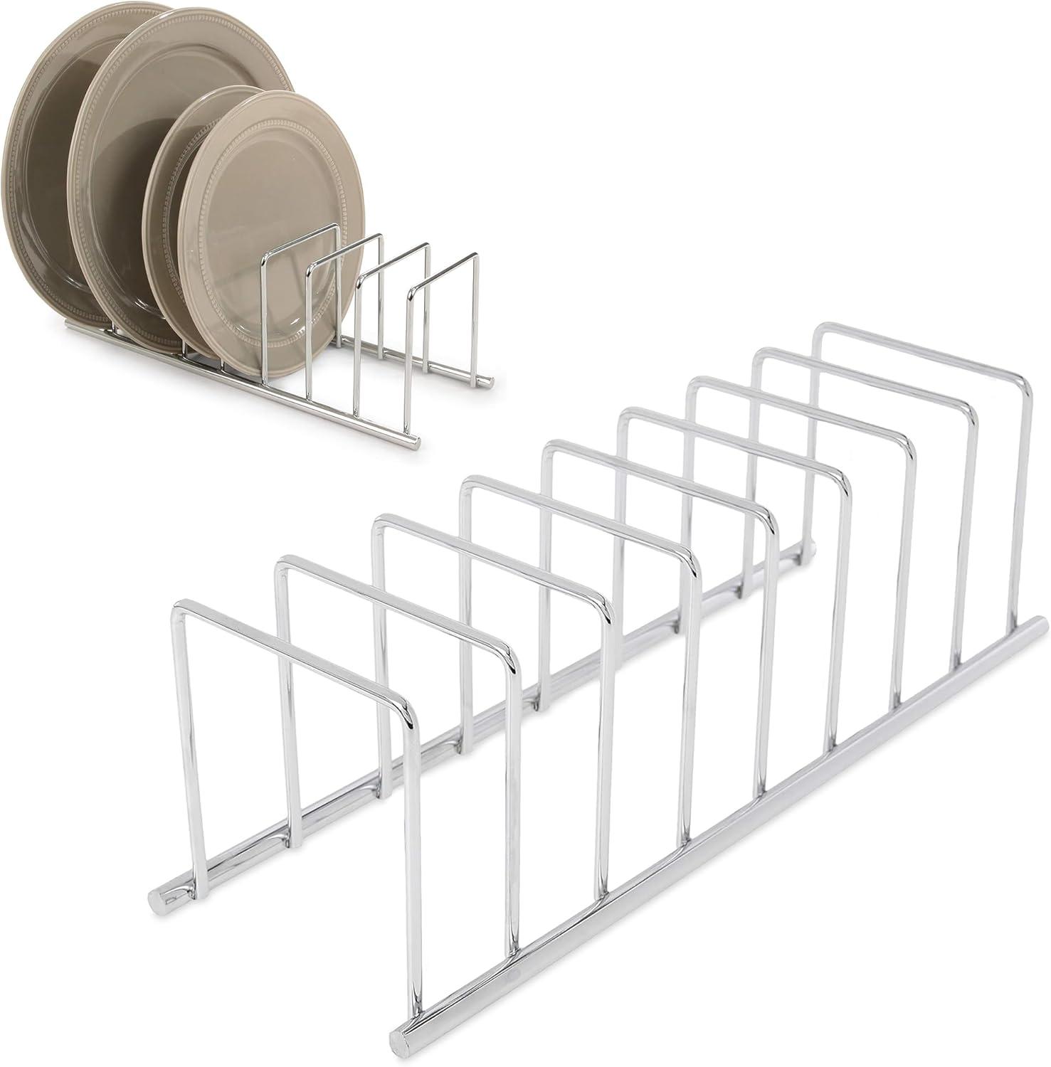 Chrome Steel Euro Kitchen Organizer Rack