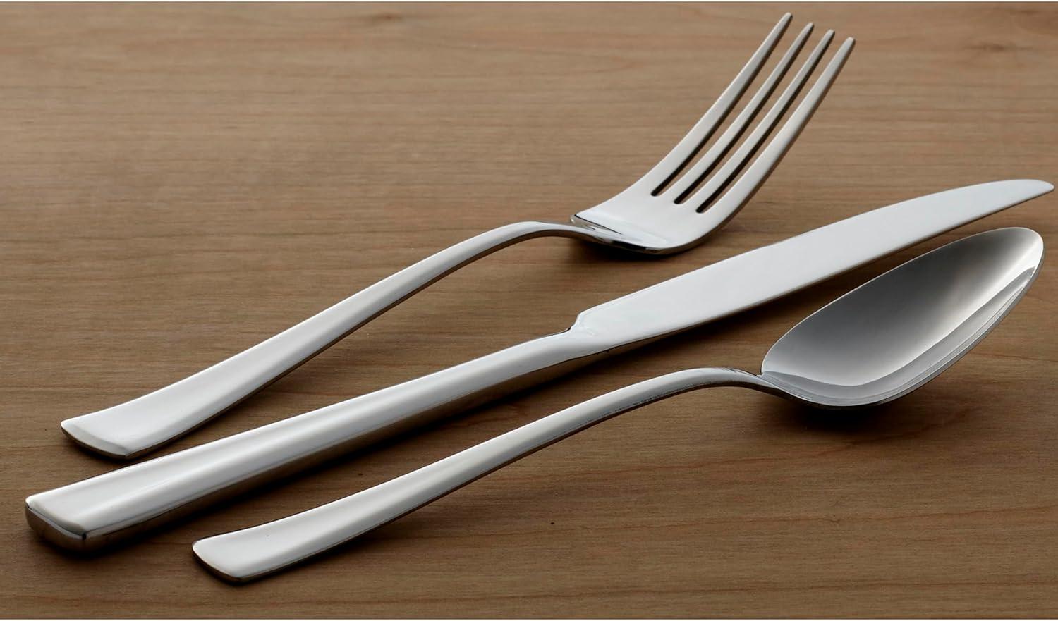 River 20-Piece Stainless Steel Flatware Set for 4