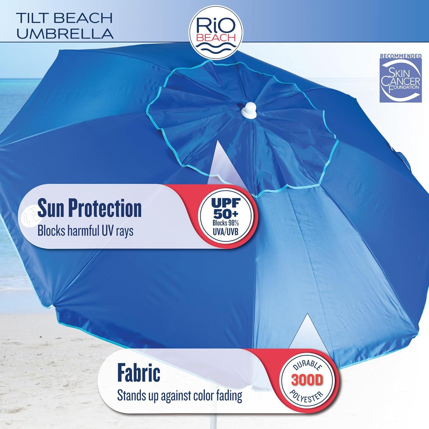 72'' Tilt Beach Umbrella