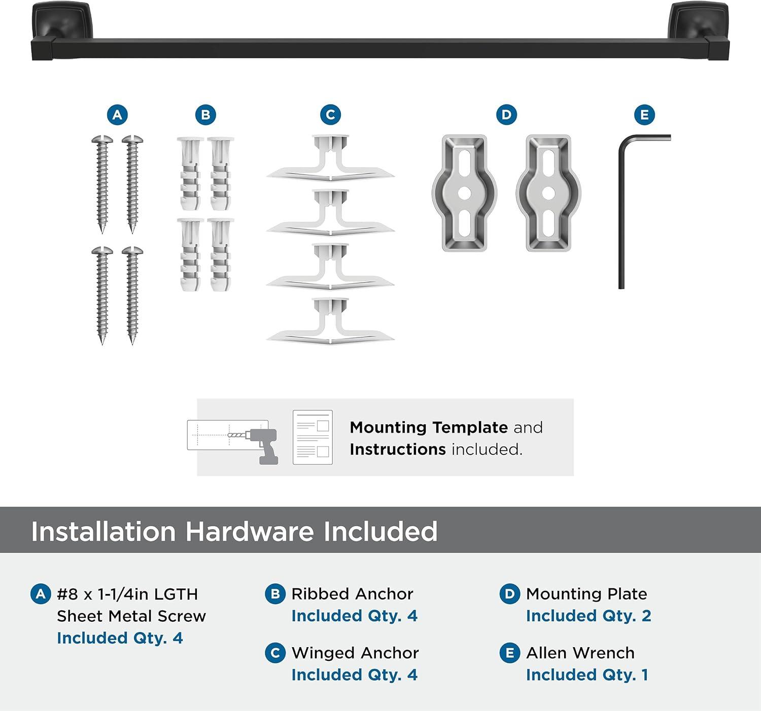 Amerock Stature Wall Mounted Towel Bar