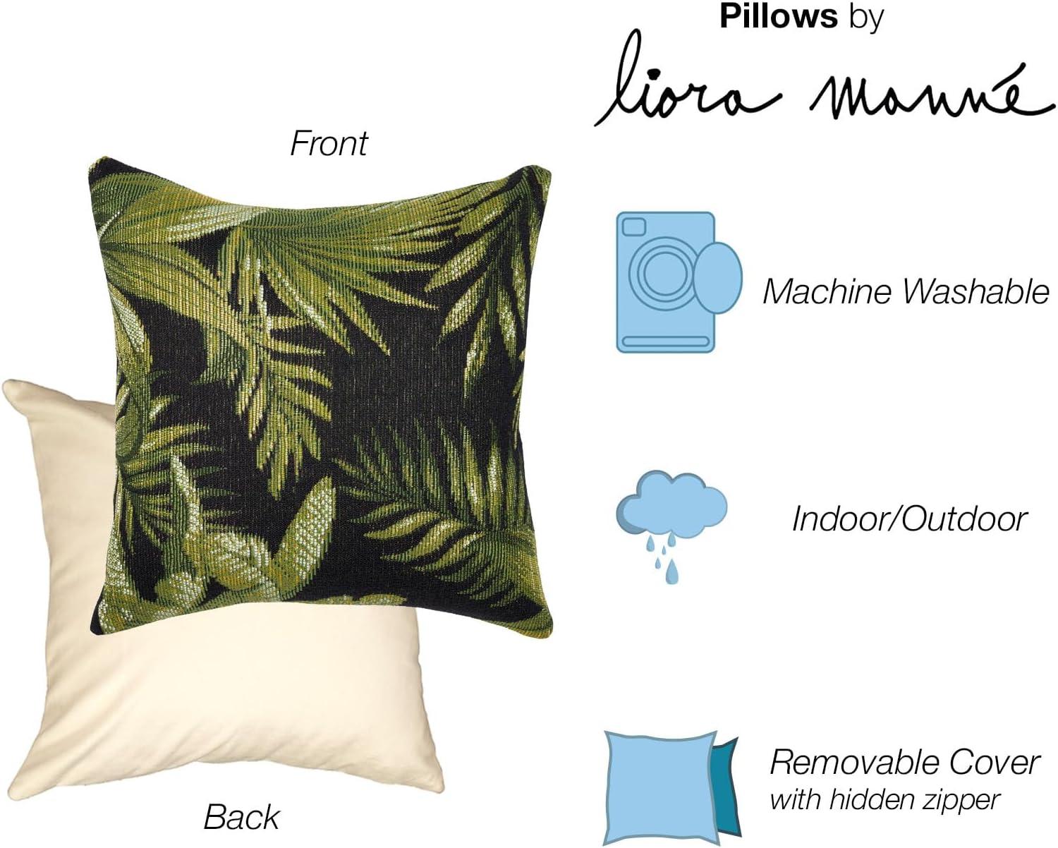 Marina Textured Indoor/Outdoor Throw Pillow