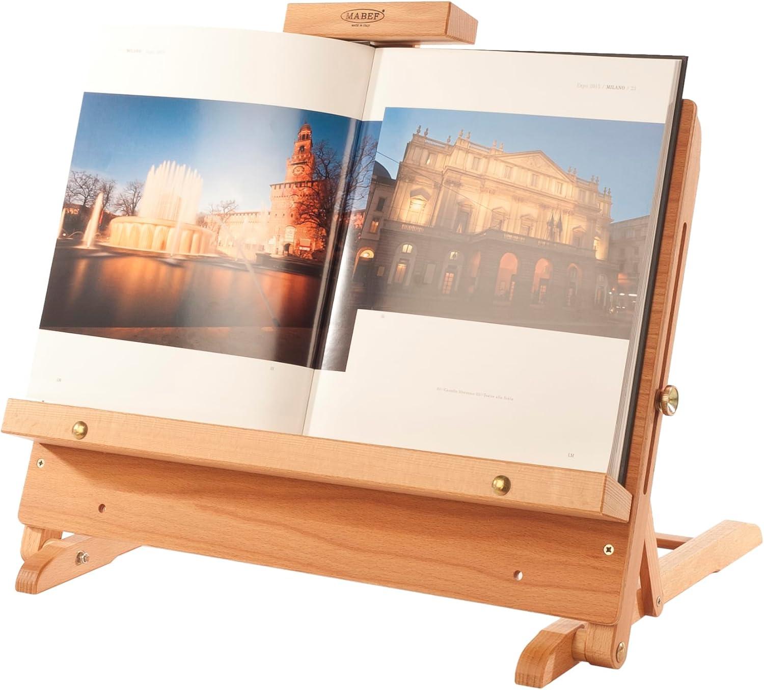 Adjustable Beechwood Table Easel for Art and Display