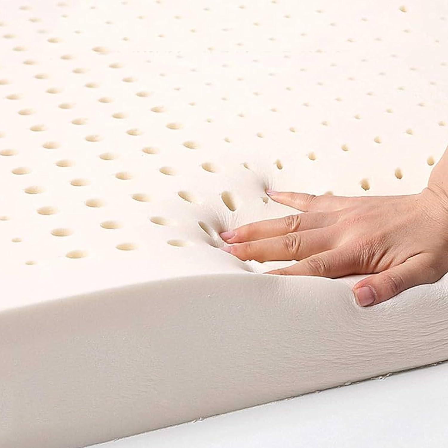 Full Size Natural Latex Mattress Topper - Soft, Medium, Firm Options