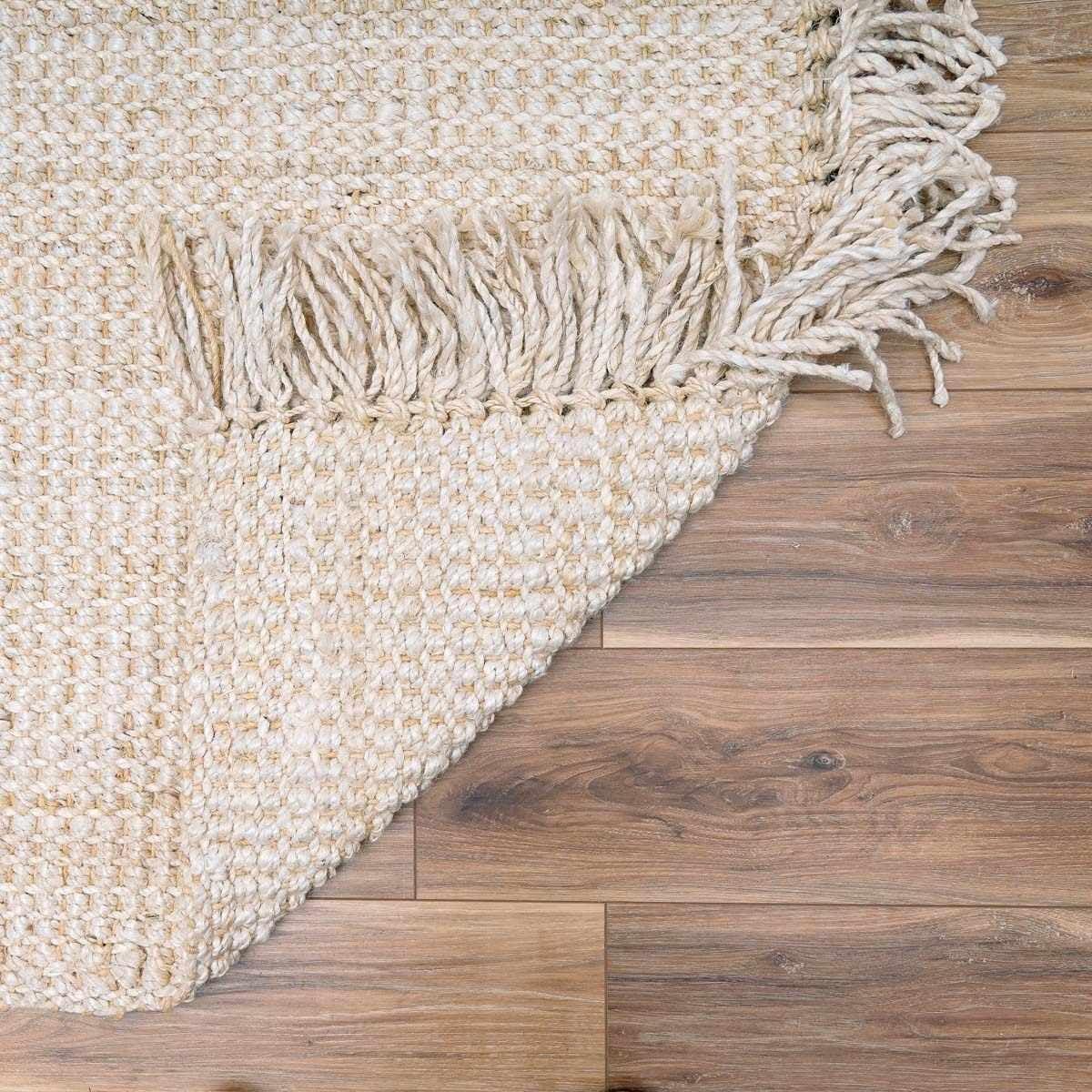 Moncton Handmade Jute/Sisal Beige Area Rug