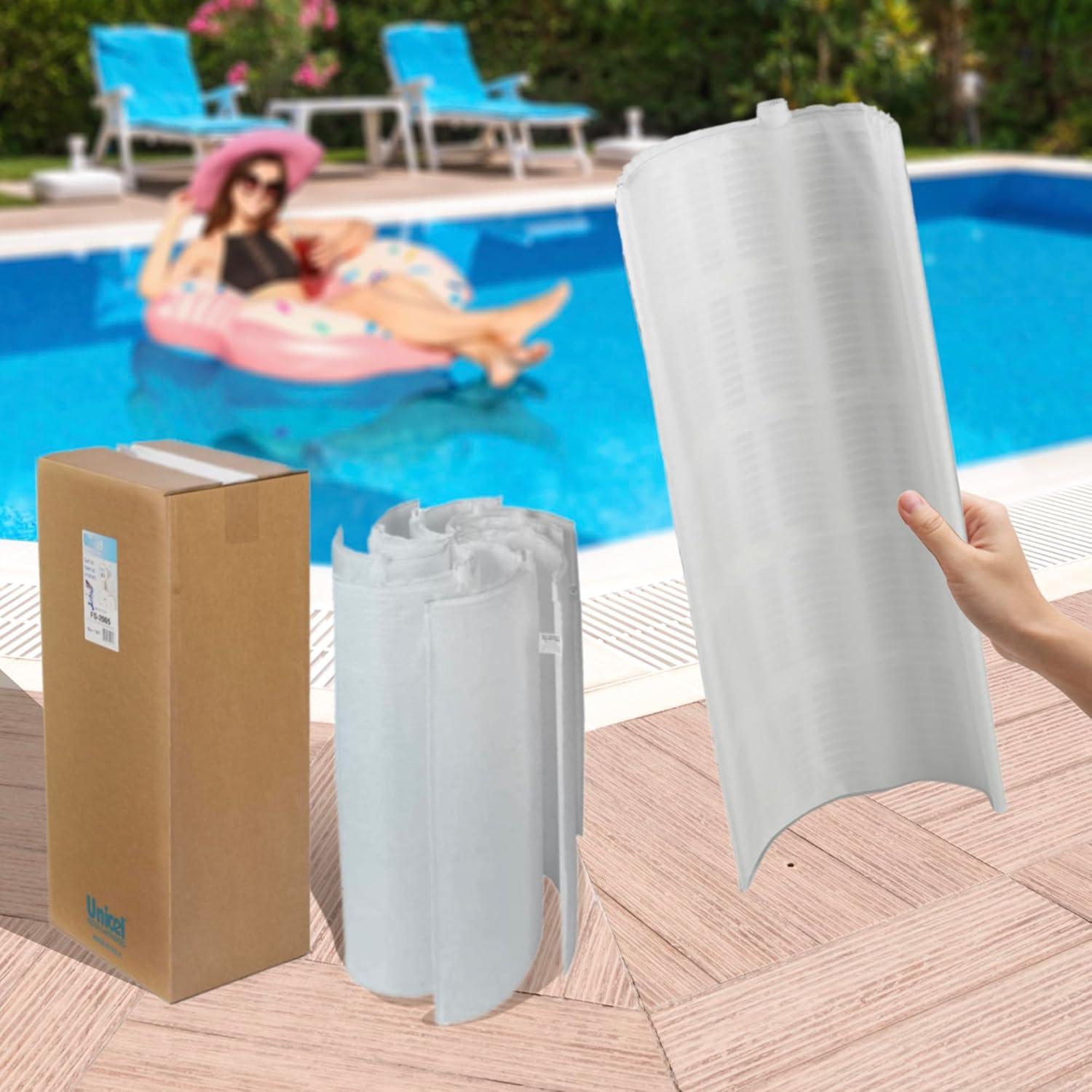 Unicel FS-2005 60 Sq Ft Vertical DE Grid Replacement Swimming Pool Filter Set, Compatible with American, Hayward, Pac-Fab, Sta-Rite, Astral and More