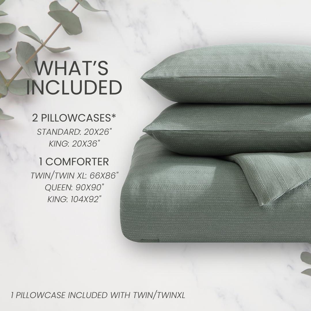 True Comfort Taupe Microfiber Full Comforter Set