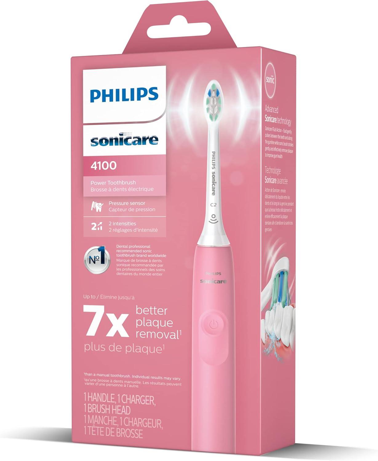 Philips Sonicare 4100 Plaque Control Rechargeable Electric Toothbrush