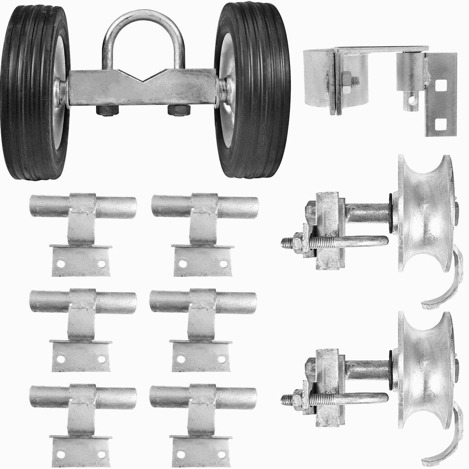Rolling Gate Hardware Kit for Chain Link Sliding Gates