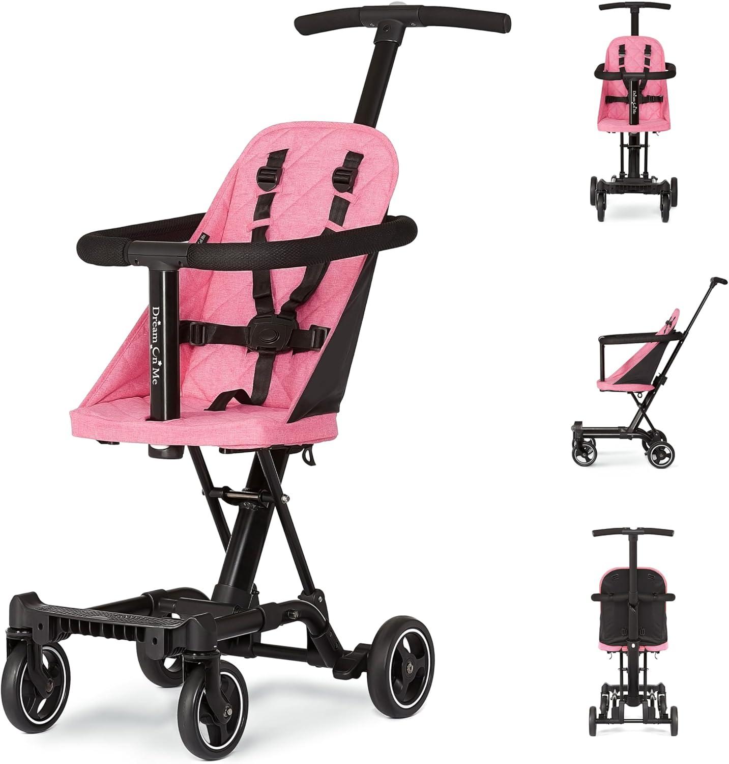 Dream On Me Coast Rider Travel Stroller Lightweight Stroller Compact Portable Vacation Friendly Stroller