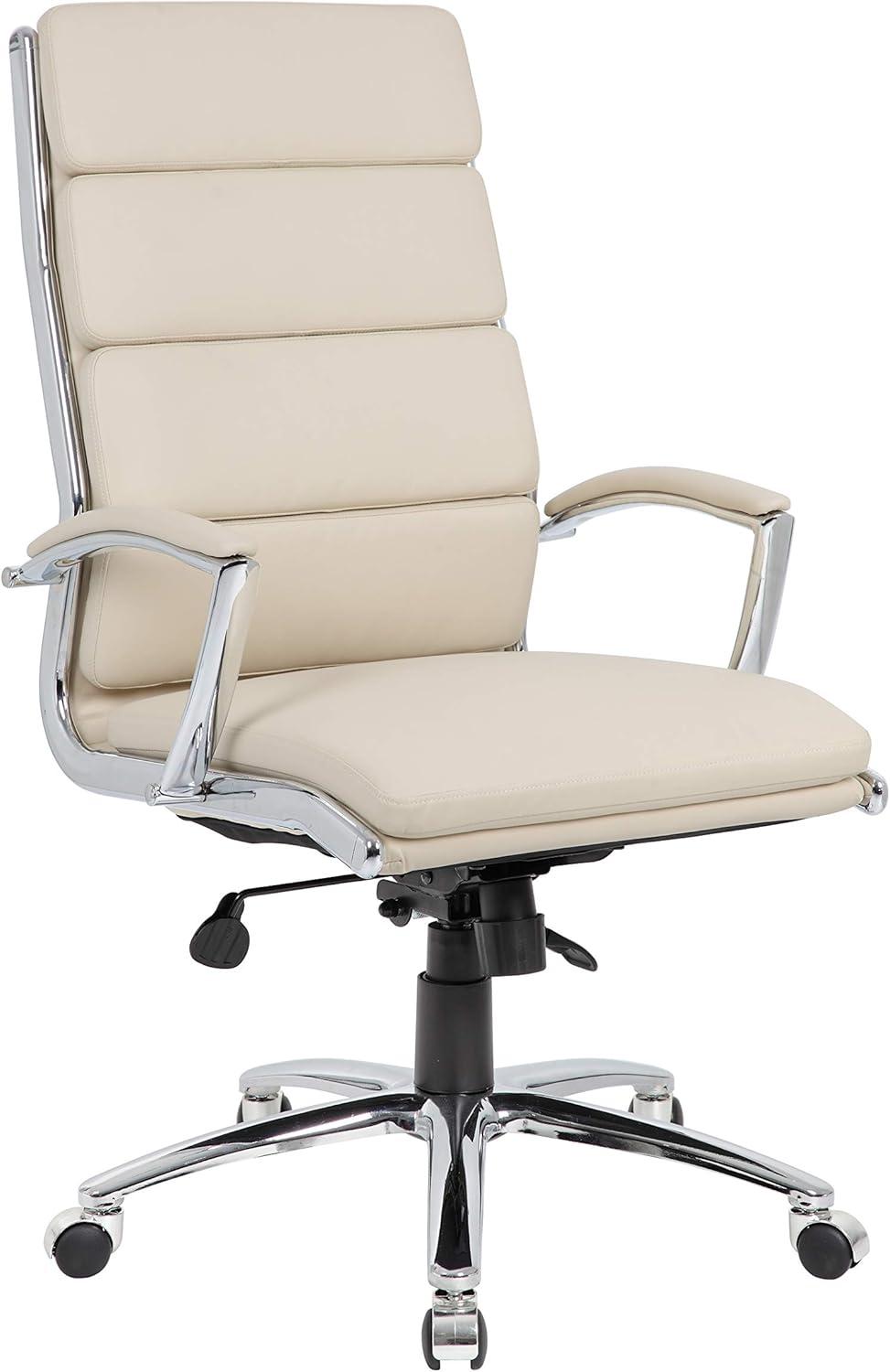 Contemporary Striped Executive Office Chair - Boss Office Products