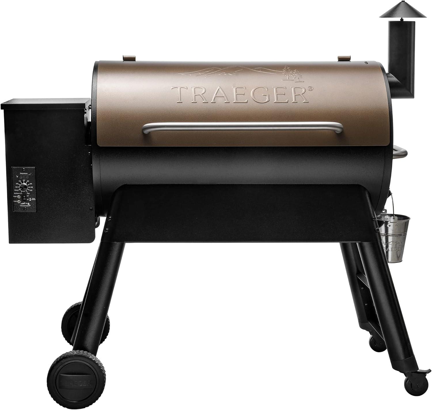 Traeger Pellet Grills Pro 34 Wood Pellet Grill and Smoker - Bronze