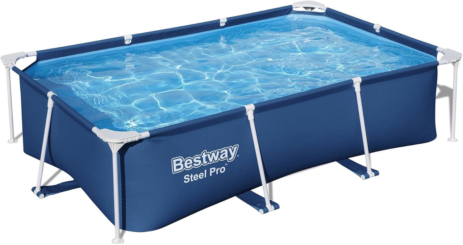 Bestway Bestway Steel Pro Rectangular Above Ground Swimming Pool Set