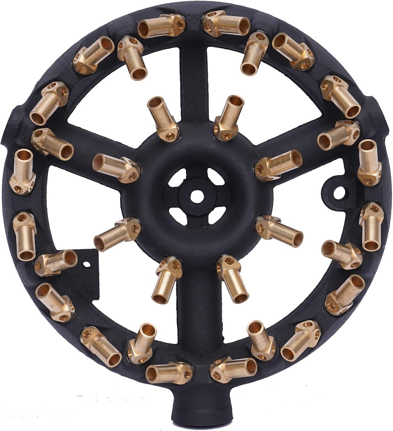 32-Tip Jet Burner 32 Tips Natural Gas Jet Burner Chinese Wok Range Pot Burner New