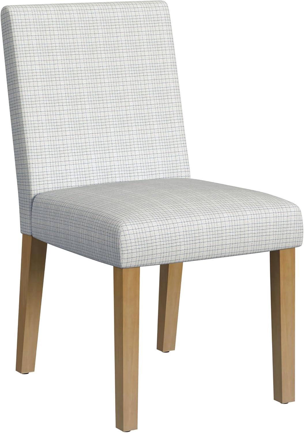 Classic Mini Grid Pattern Upholstered Dining Chair - HomePop