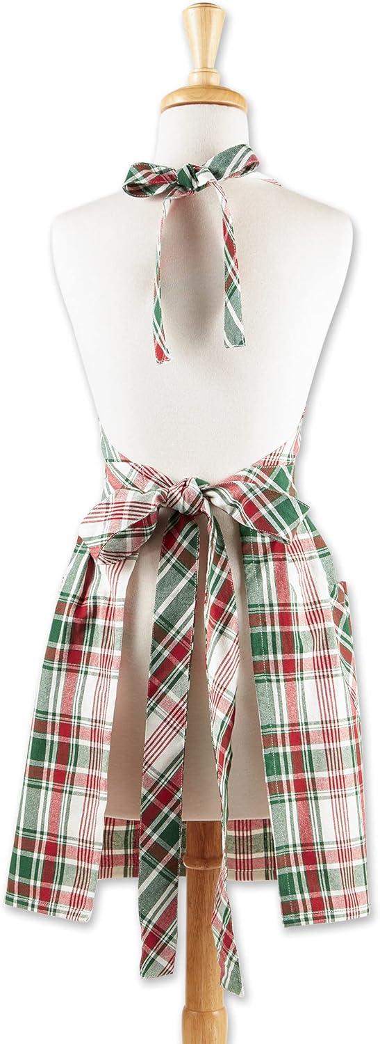 DII Yuletide Plaid Apron